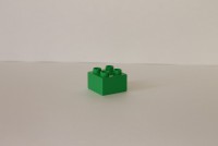 Блок 2*2 зеленый (новый)